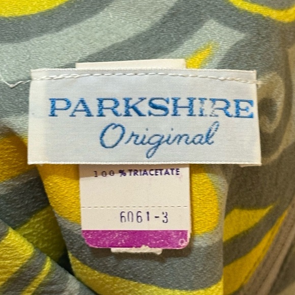 Vintage 1960s Psychedelic Mod Hostess Mini Dress Deadstock Women’s Size 12P NWT - Picture 3 of 11